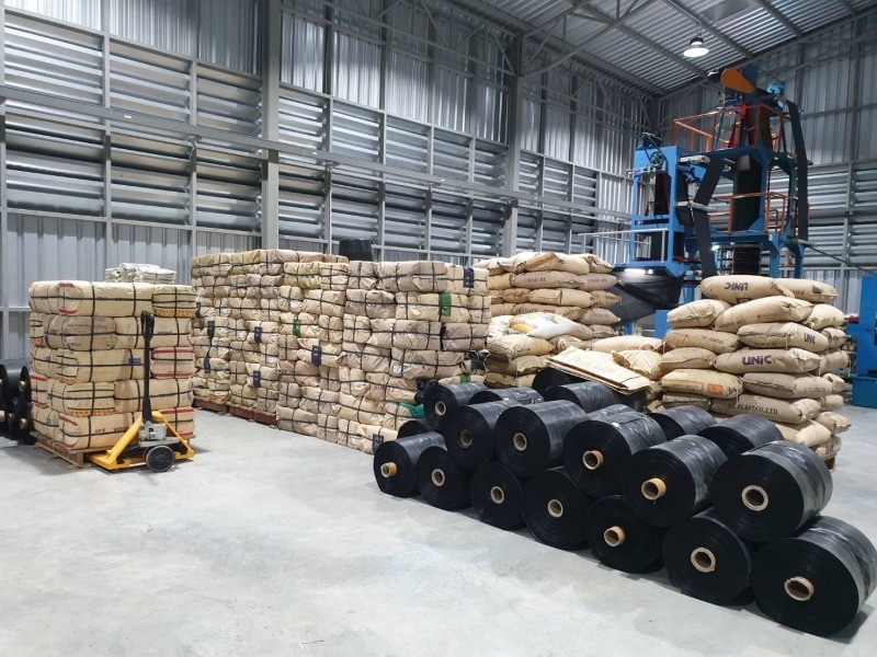 โรงงานผลิตถุงขยะ ลำพูน